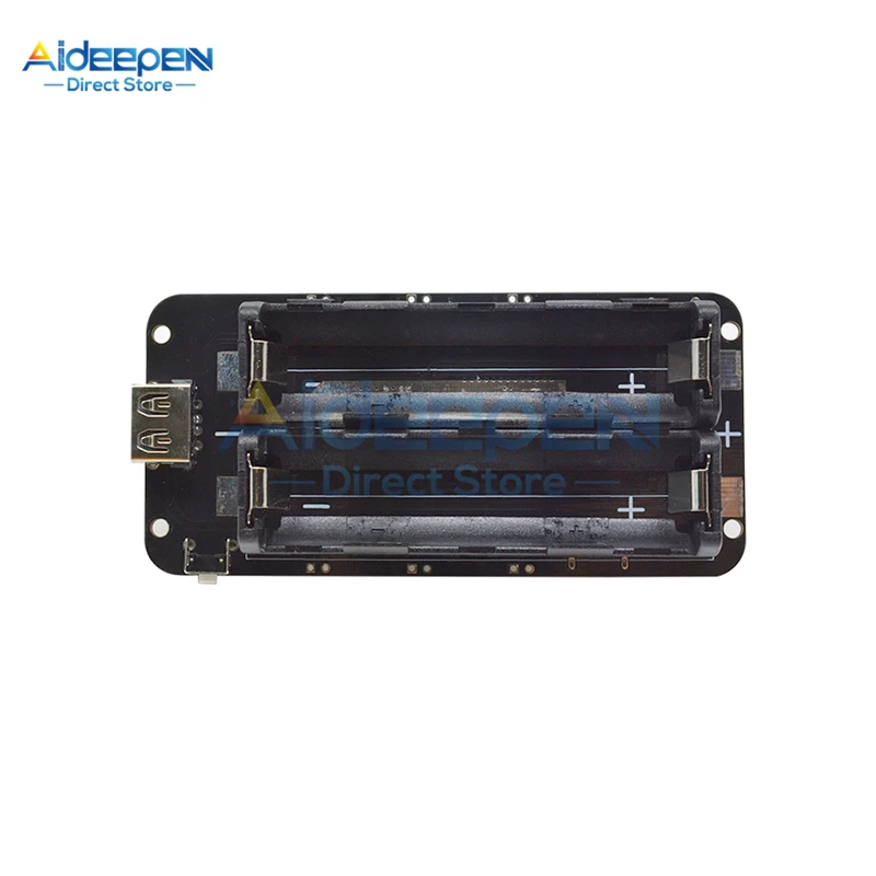 Escudo de batería de litio Dual 18650 V8 3V1A 5V 3A Micro USB módulo de carga de batería para Raspberry Pi Wifi ESP8266 ESP32