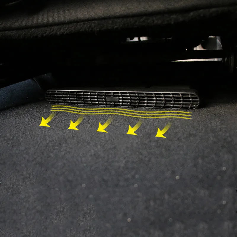 Sitz Klimaanlage Steckdose Schutz Abdeckung Trim 2Pcs Für Mercedes Benz X156 C117 W176 GLA CLA EINE Klasse 2013-2018 auto Styling