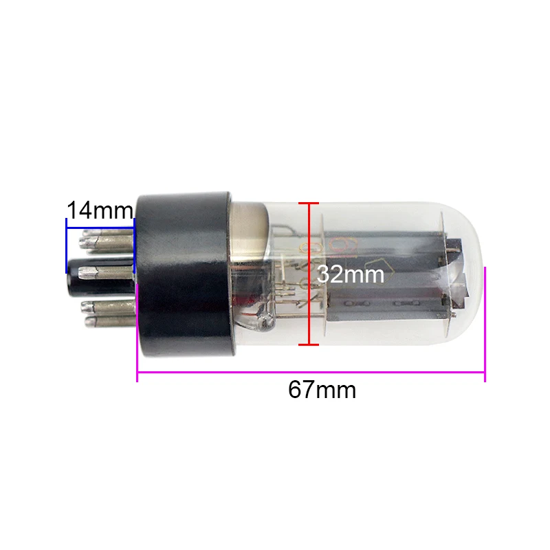 6H8C Replaces 6N8P/5692/6SN7/ECC33 Tube Good Resolution Comprehensive Detailed 1pairs