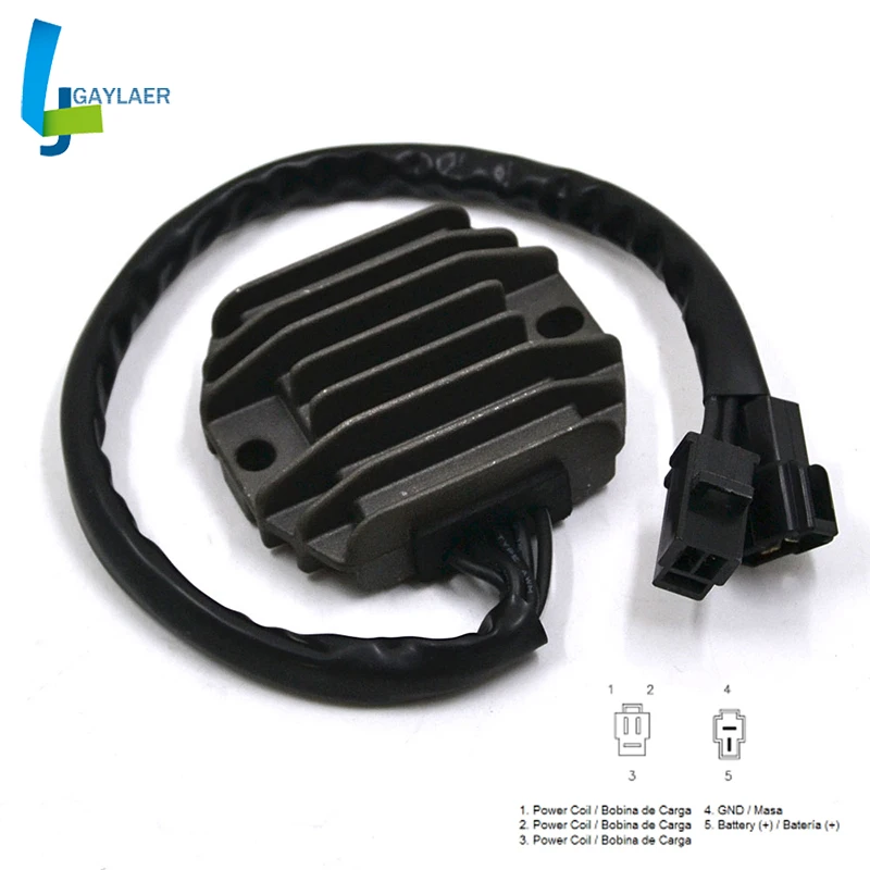 

SH640HA Motorcycle Voltage Regulator Rectifier for Suzuki GS500 2004 2005 2006 2007-2011 GS500K 2001-2009