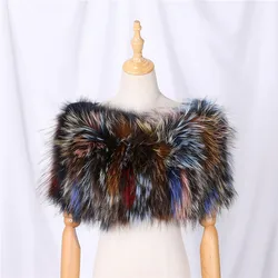 Luxury Genuine Rex Rabbit Fur Knitted Shawl Shoulder Wrap Cape with Fox fur Women Lady Stole Amice