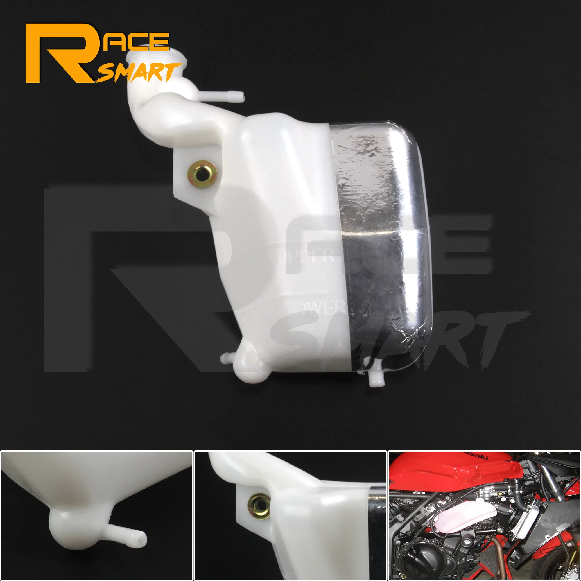 Motorcycle Overflow Radiator Water Bottle Coolant Reservoir Tank For HONDA CBR600RR F5 2003-2006 2004 2005 CBR600 RR CBR 600RR