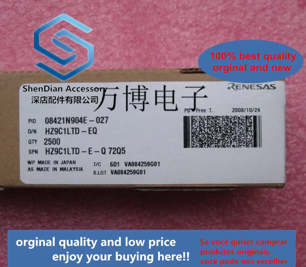 20Pcs Alleen Orginal Nieuwe Kan BHZ9C1 Zener Diode