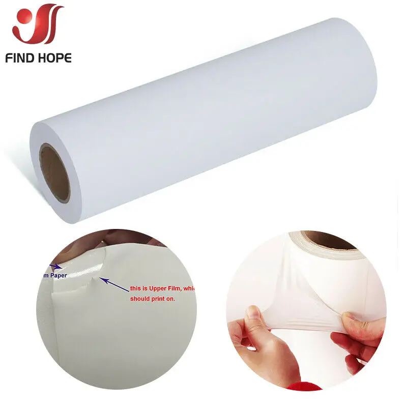 Eco-solvent Inkjet Printing TPU Heat Transfer Vinyl HTV Iron On Coats Bag Fabric 50cm*30cm