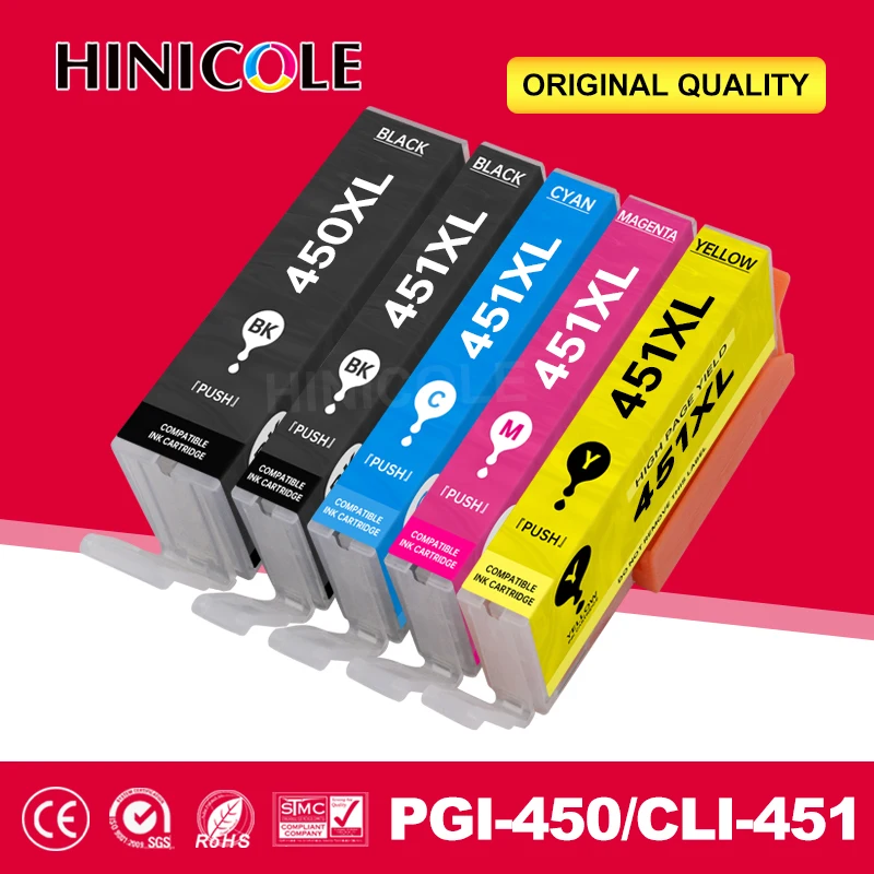 PGI-450 PGI 450 CLI 451 Compatible ink Cartridge For Canon PIXMA MG5440 MG5540 MG5640 MG6440 Ip7240 MX924 IX6540 IX6840 Printer