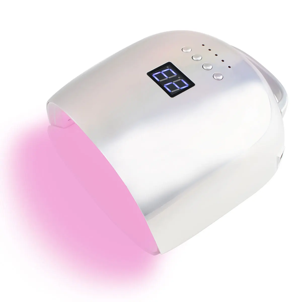 86W Portable Cordless Wireless Rechargeable Professional RED Light LED UV Gel Nails Dryer Curing Lamp