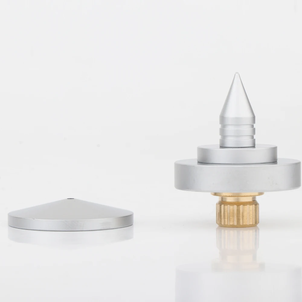 SP0005 Alto-falante de áudio Hifi Spike Isolamento Pés Latão Cone Turntable Amplificador Amp Cone Speaker Pad