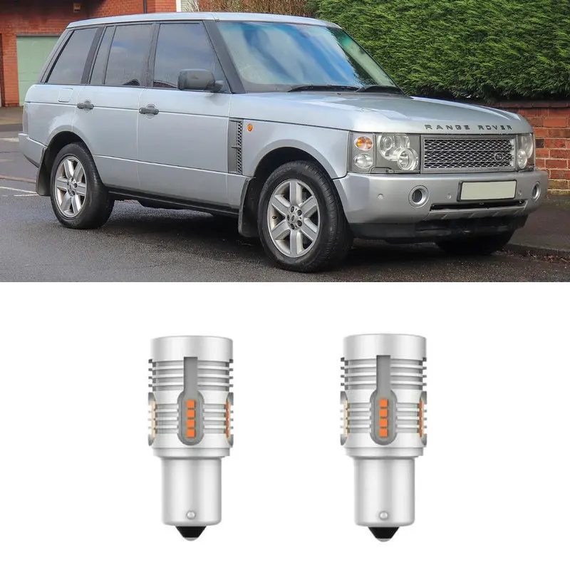 Intelligent IC Decoding Turn signal Light for RANGE ROVER Mk3 III L322 RANGE ROVER SPORT I L320 canbus 1556LM No strobe 2pc