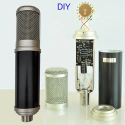 DIY NT1 Large Diaphragm Condenser Microphone Circuit Board with 34mm Gold Capsulse Professional Studio Music Live Sound Record