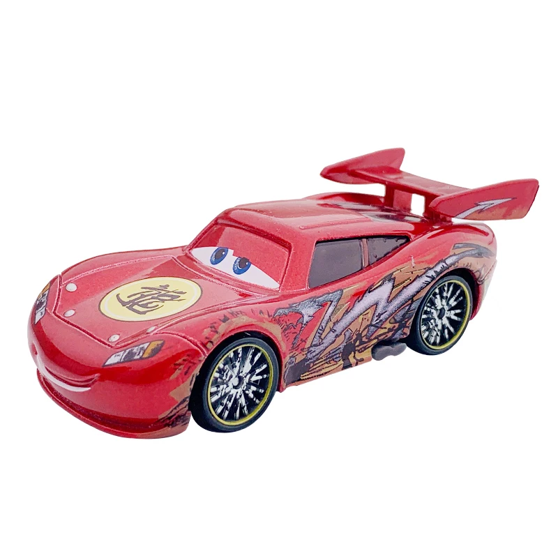 Disney Pixar No.95 Lightning McQueen Cars 2 3 Mater Jackson Storm Ramirez 1:55 Diecast Vehicle Metal Alloy Boy Kid Toy Xmas Gift