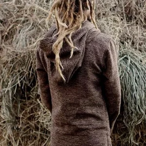 سترة حرارية جديدة بأكمام طويلة للرجال عتيقة مقنعين أفضل 12 قميص ميوسل رجالي للرجال - رقم 4