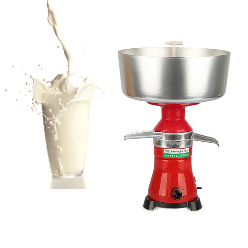 Milk Centrifuge Milk Skimming Machine Electric Milk Cream Separator Machine Stainless Steel Centrifugal Milk Separator 220V/110V