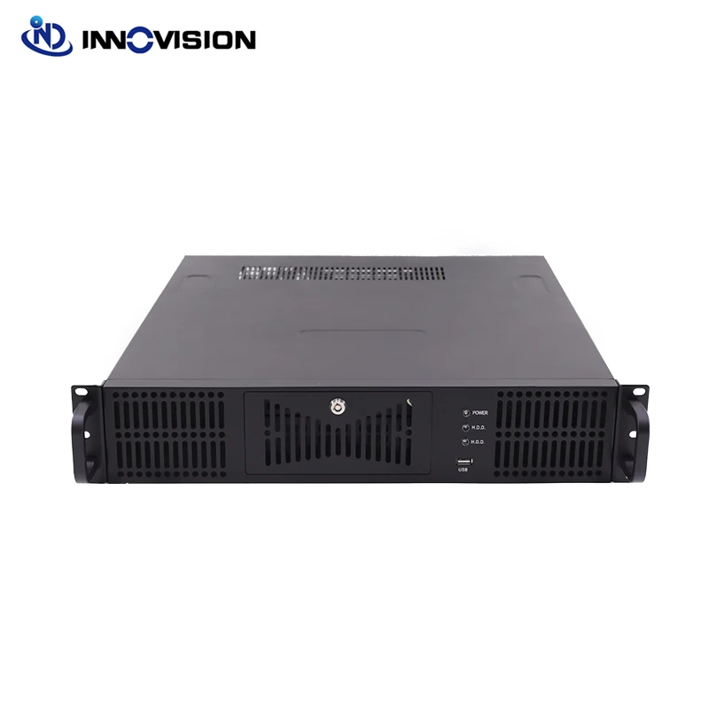 2U rack-mount chassis for ATX compatible with server half-length PCI PCIe expanional card slots