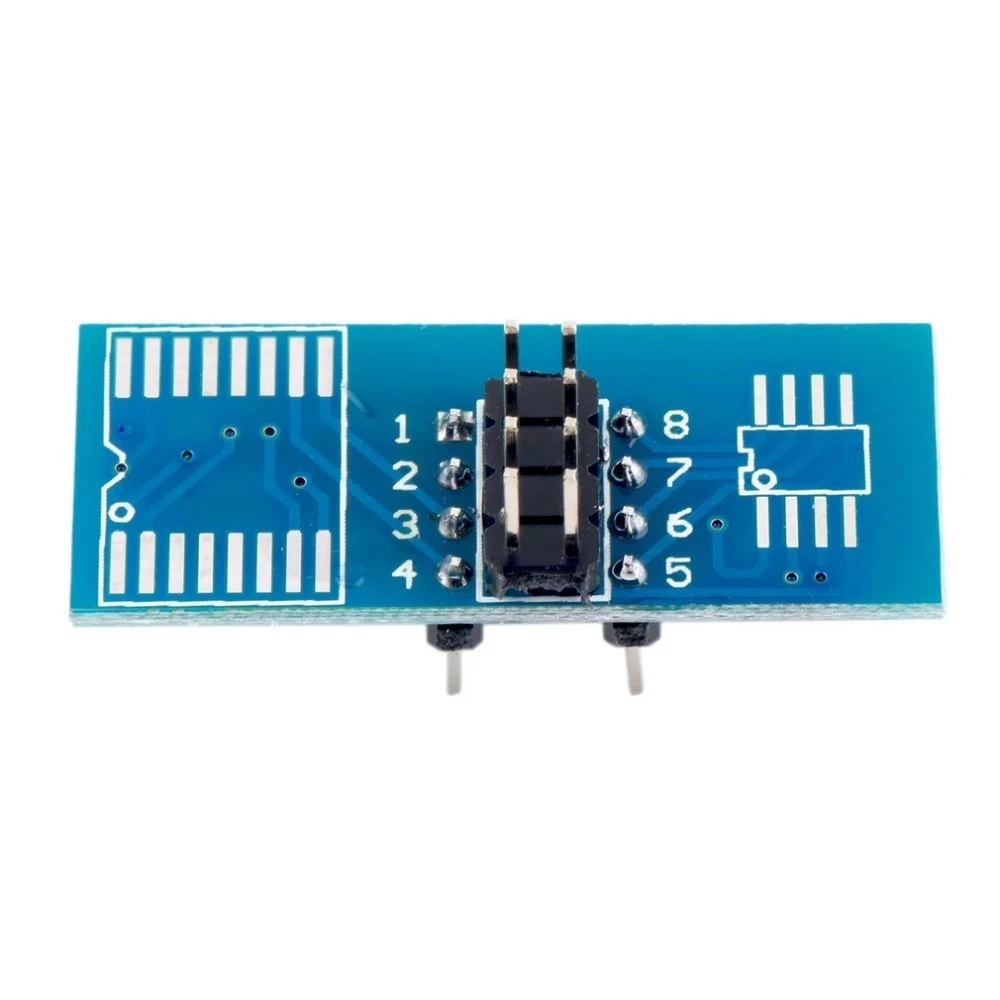 High quality SOIC8 SOP8 Test Clip For EEPROM 93CXX/25CXX/24CXX in-circuit programming on USB Programmer TL866CS TL866A EZP2010