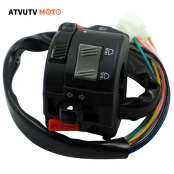 High Quality 22mm Universal Handlebar Control Switch Button Motorcycle Headlight Fog Light Turn Signal For YAMAHA RXK125 HONDA