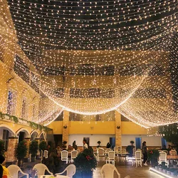 100M LED String Light Wedding Decoration Fairy Garland Light Waterproof Outdoor Party Garden Christmas Light Outside Decoration