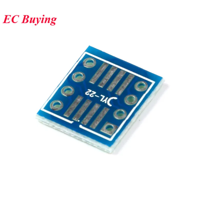 20 Chiếc SOP8 SO8 SOP8 Để DIP8 Adapter Pcb Board Bộ Chuyển Đổi Ban Nhúng Adapter Đĩa MSOP8 SOIC8 TSSOP8 SSOP8 SOP biến Nhúng Ổ Cắm
