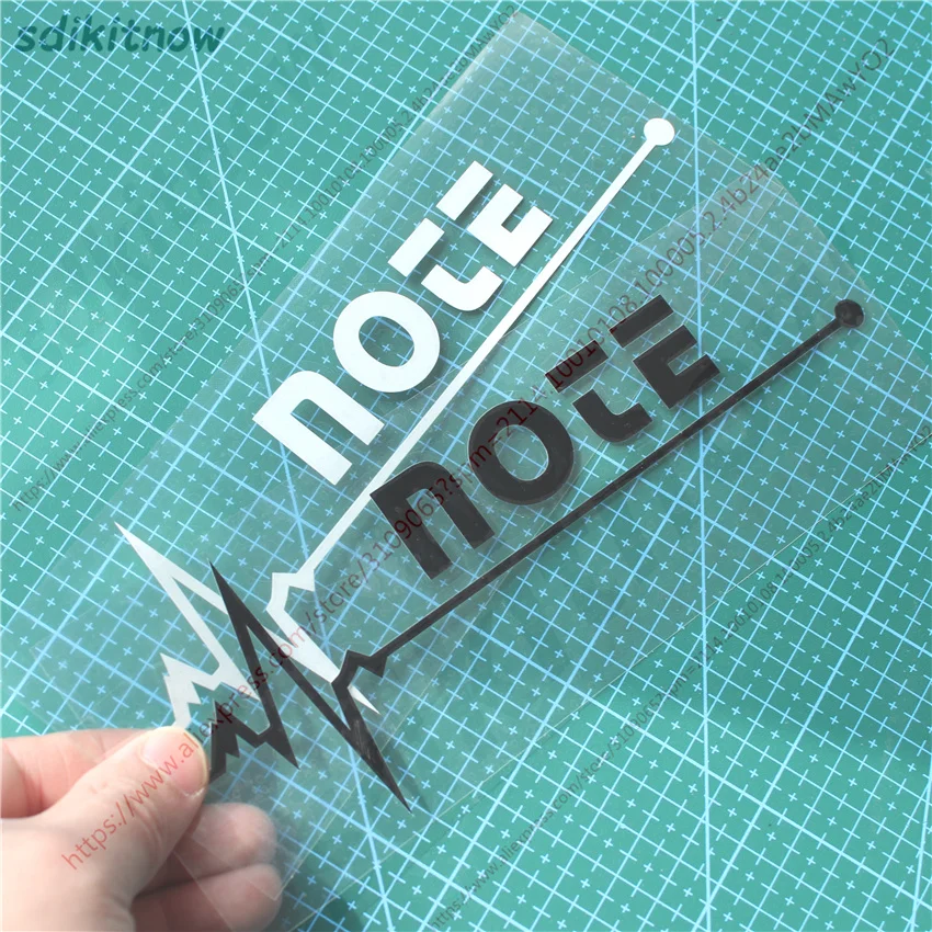 2 шт./партия Новинка 7x20 см сердце автомобильные спортивные наклейки стикер Стайлинг окна двери украшение для NISSAN NOTE E11 E12 2008 2014 Аксессуары