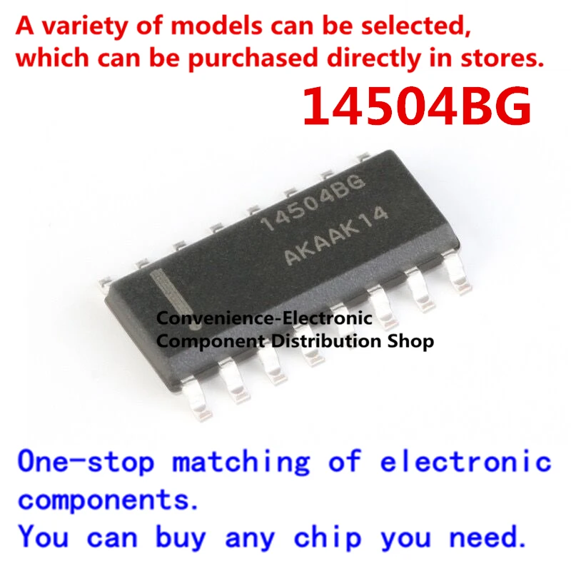 

5PCS/PACK 14504BG SMD SOP MC14504BDR2G SOIC-16 tri-state output 8-bit storage/shift register