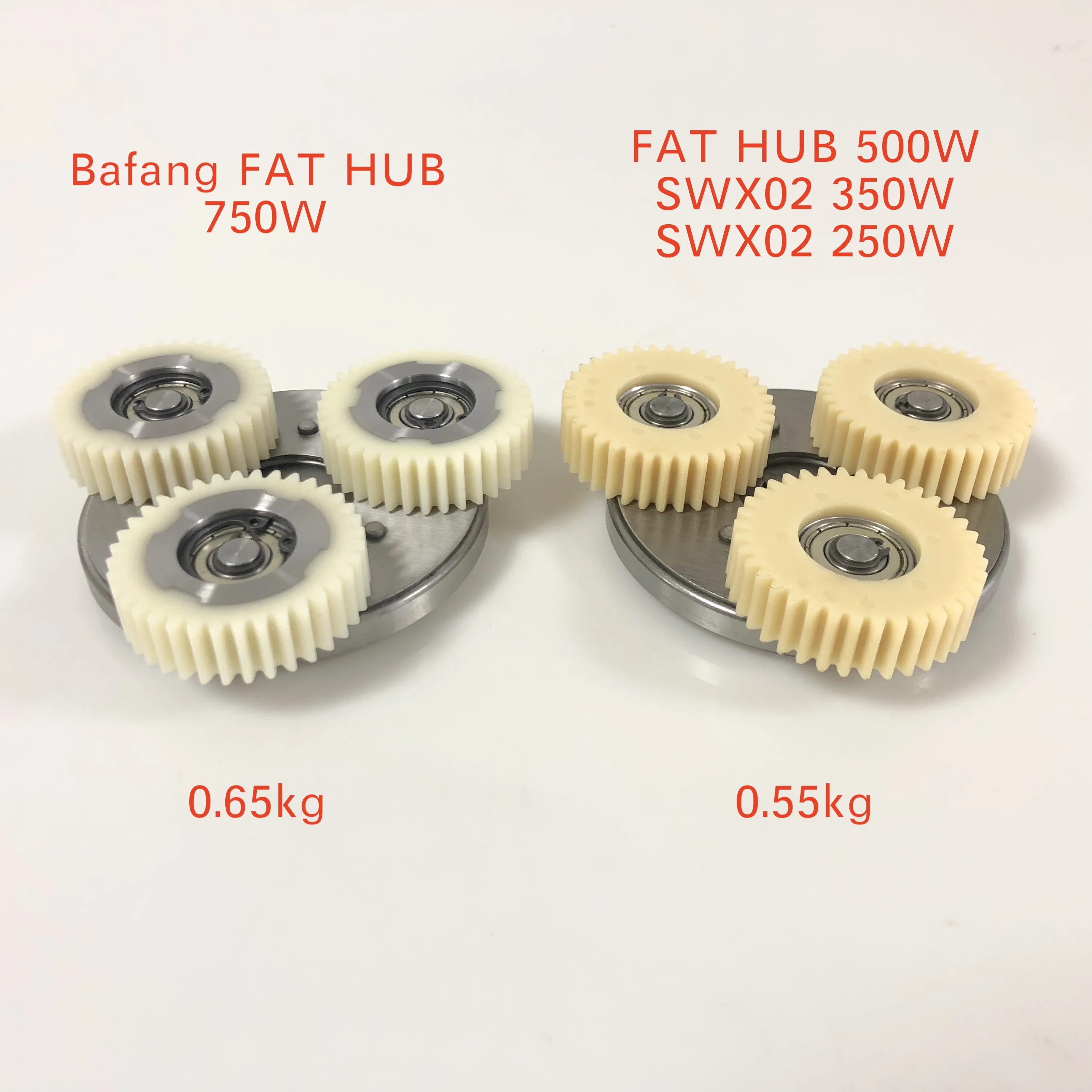 Clutch Nylon Gear Assembly Spare Part For Bafang FAT HUB motor RM G060.750 and RM G020 SWX02 Motor Replacement