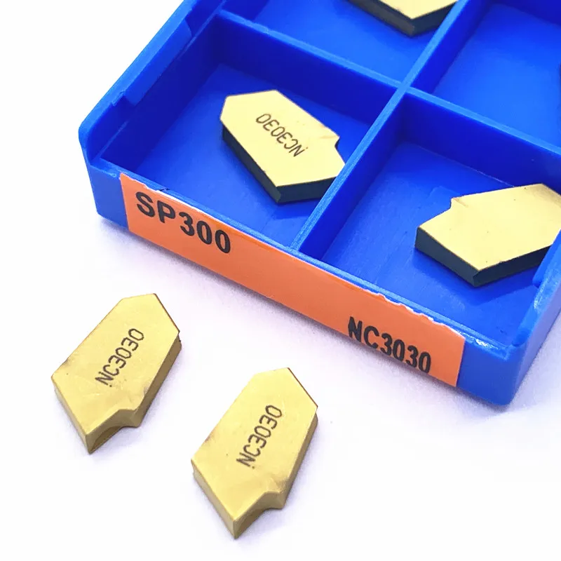 عالية الجودة SP300 NC3030 NC3020 PC9030 عالية الجودة شفرة من الكربيد أداة تحول المعادن وأداة الشق