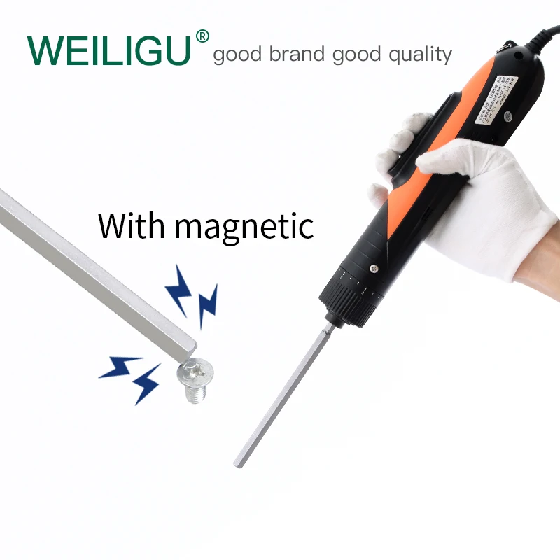 Pneumatic hexagon screwdriver with magnetic electric screwdriver 1/4 inch hexagon handle for metal processing hand tool parts