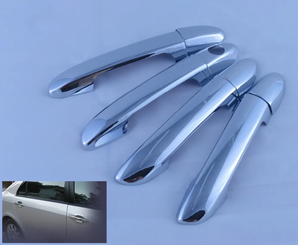 For KIA CERATO 2004 2005 2006 2007 2008 2009 New Chrome Car Door Handle Cover Trim