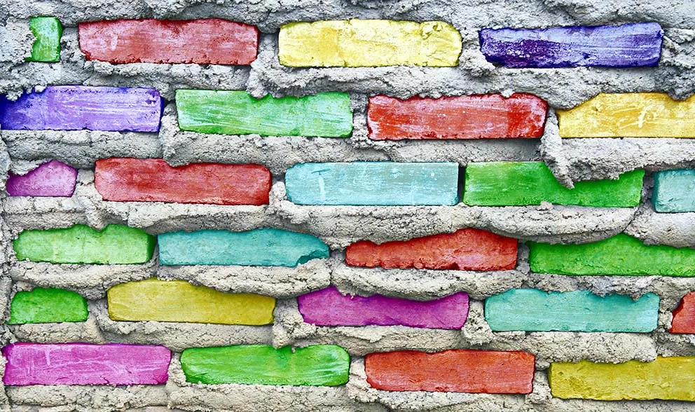 3D กำแพงการถ่ายภาพพื้นหลังกระเบื้องที่มีสีสันเก่า Master ผู้ใหญ่ภาพ Photoshoot Photozone Photocall Photo Studio