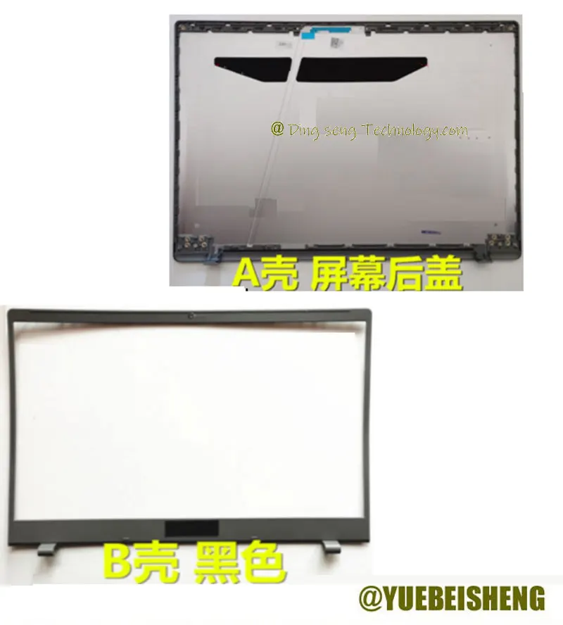 YUEBEISHENG New/org dla SAMSUNG Chromebook4 XE350XBA tylna okładka LCD BA98-01912A/przednia ramka BA98-01913A