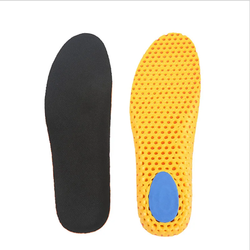 Elastic Shock Absorbing Shoe Insoles Breathable Honeycomb Sneaker Inserts Sports Memory Foam Shoe Insole Unisex