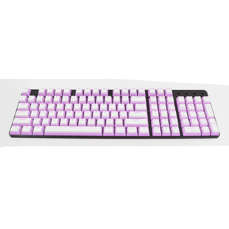 Nhiều Màu Sắc Khác Nhau Đục Hai Màu Chất Liệu Abs Fos/Bước Oem Profile Keycaps Cho Bàn Phím Cơ