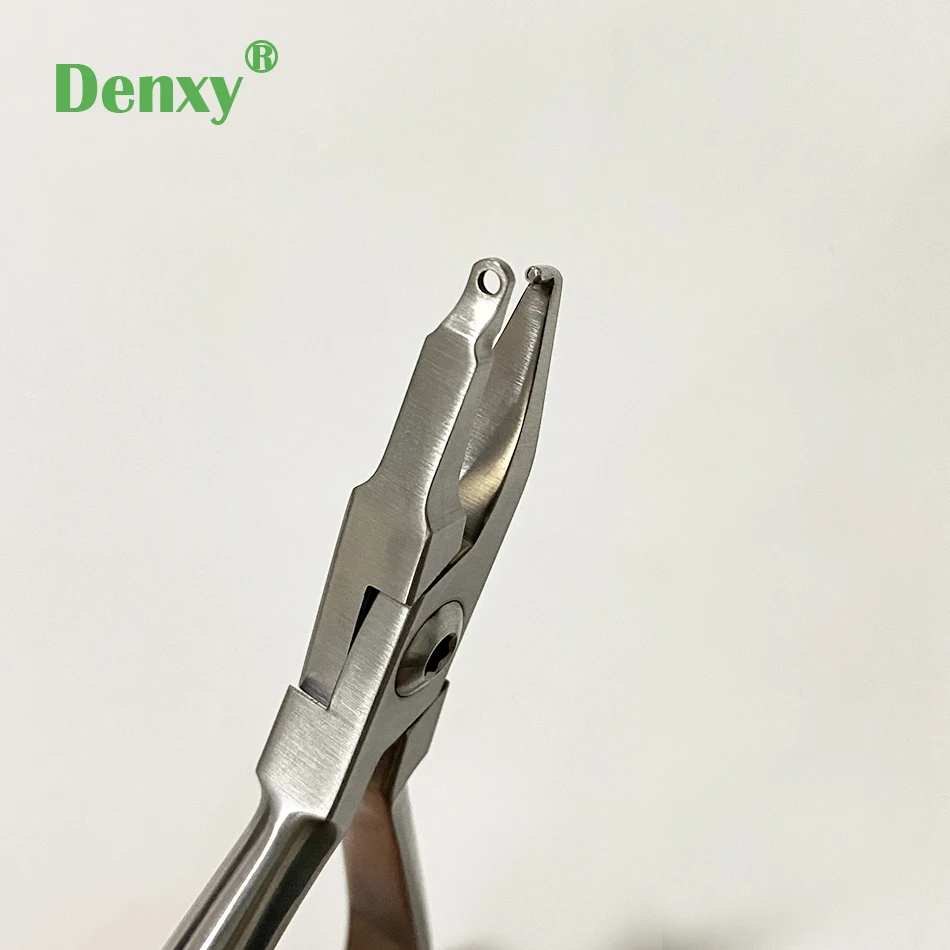 Denxy Dental Orthodontic Aligner Pliers mini dot pliers retainer bubble thermal retention pliers Invisalign hole punch pliers