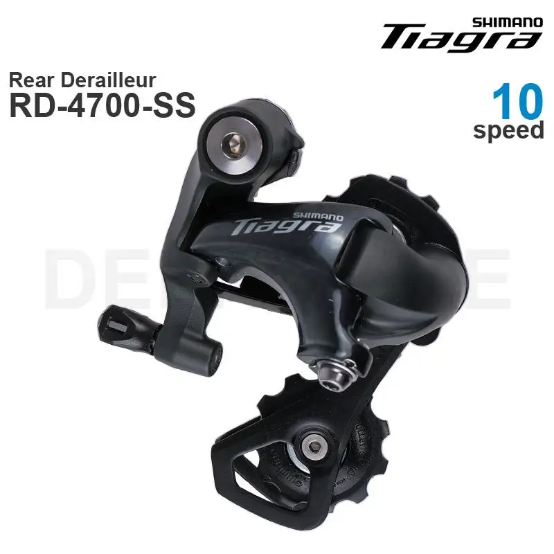 SHIMANO TIAGRA – dérailleur arrière pour vélo de route, 10 vitesses, Cage moyenne/courte, 4700, pièces originales, RD-4700