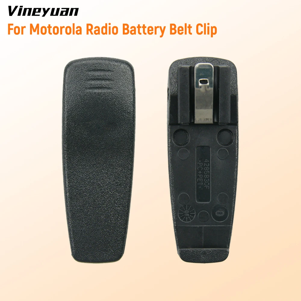 Clip ceinture pour Motorola Batterie Radio HLN8255 HLN8240 HLN9775 NNTN4496 NNTN4496AR NNTN4497 NTN4497BR NTN4497CR NNTN4851