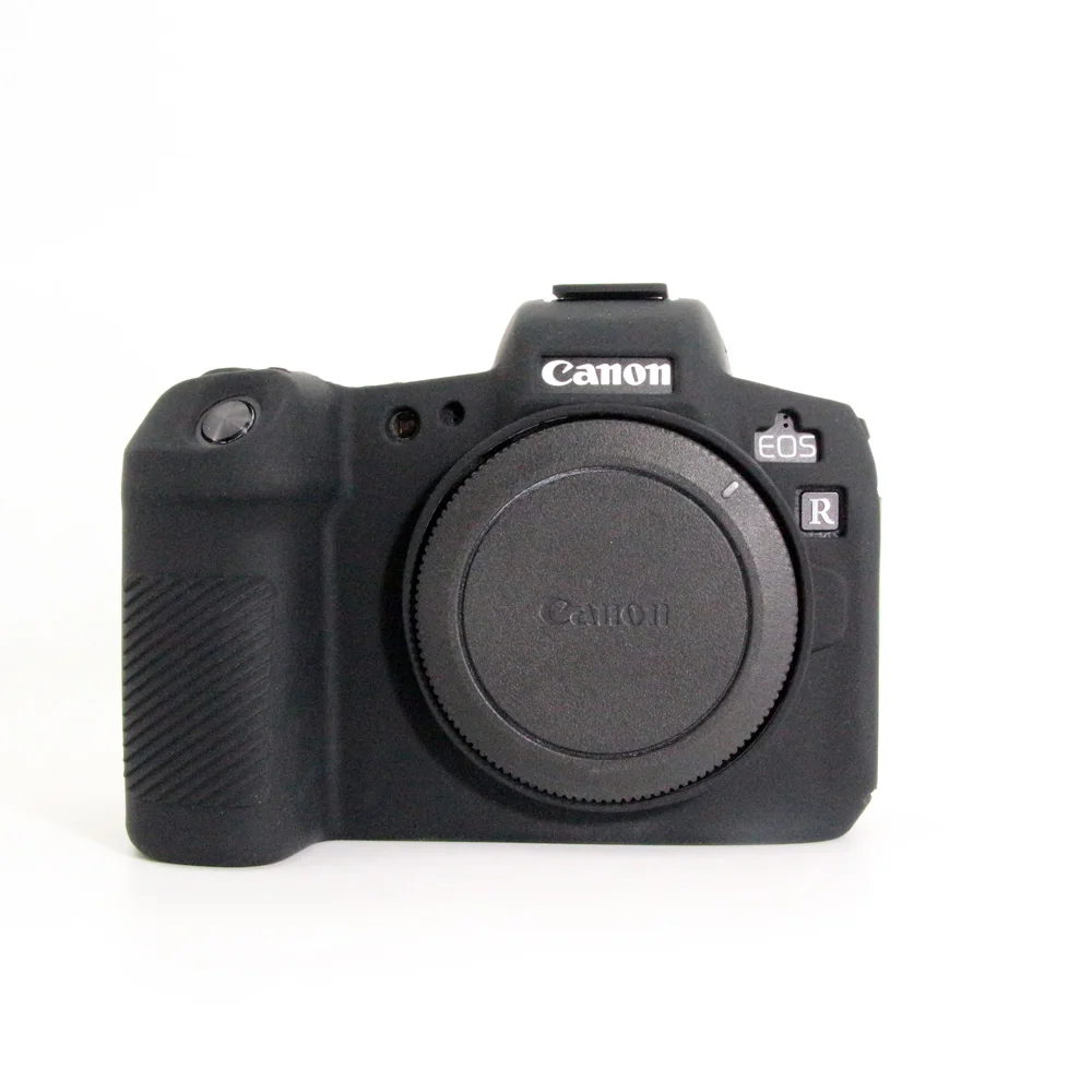 Bonita funda suave para cámara Canon EOS R R5 EOS R6, cubierta de silicona, cubierta de goma para el cuerpo de la cámara