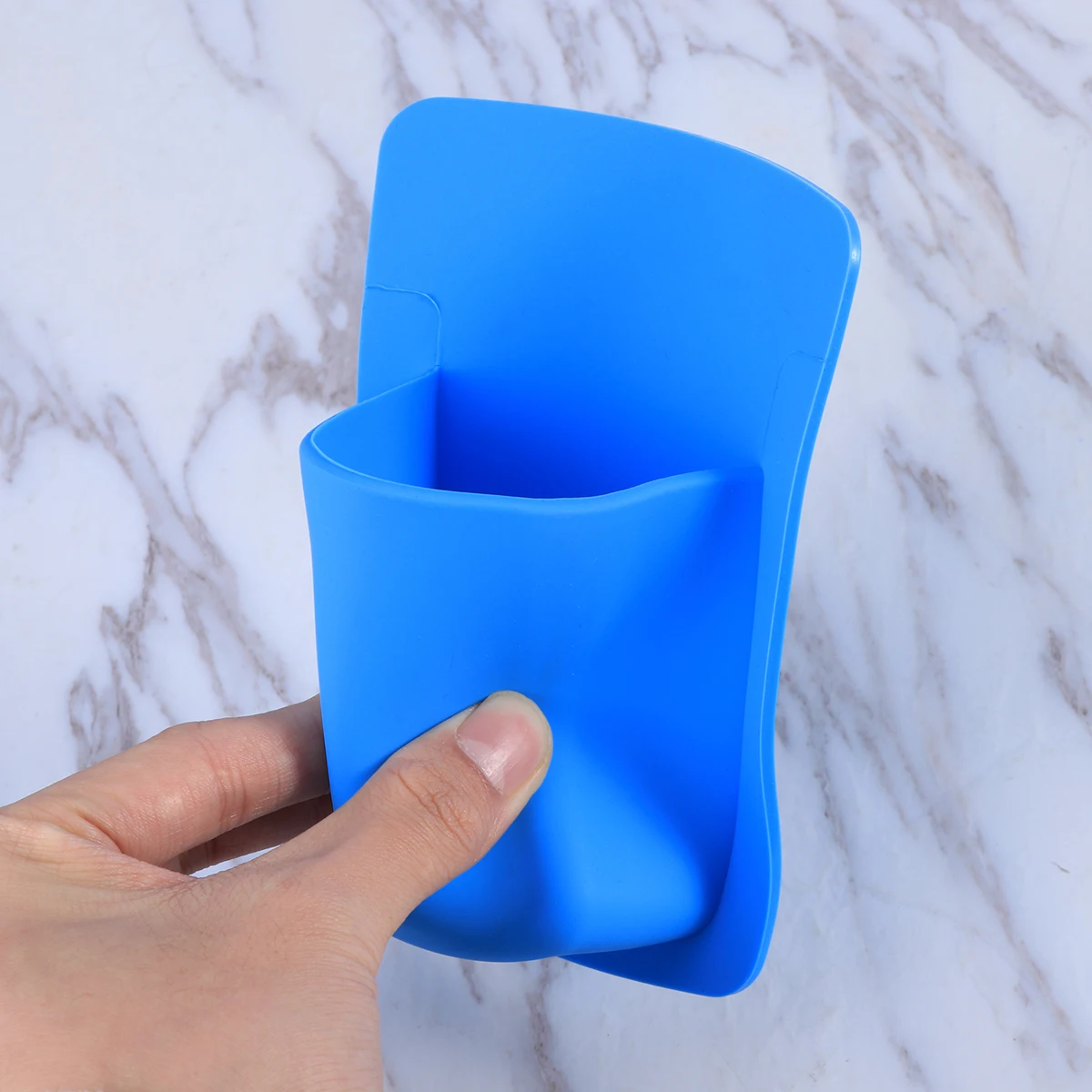 Silicone Toothbrush Holder Bathroom Storage Organizer Wall Mounted Small Toiletry Items Shower Organizer Razor Holder