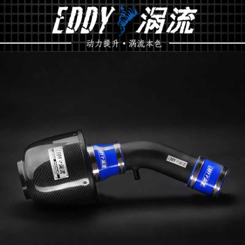 EDDY Intake System Air Intake Pipe & Carbon Fiber Air Filter for Chevrolet Epica 1.8 2011 / Epica 2.0 2008 Car Engine Parts