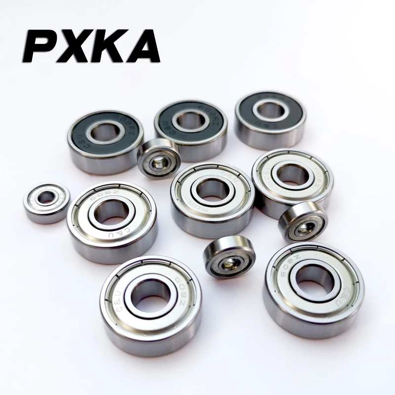 10pcs bearing 603 604 605 606 607 608 609 623 624 625 626 627 628zz 2RS Deep groove ball bearing