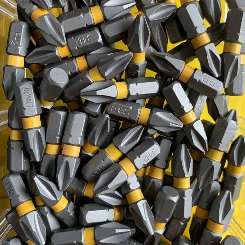 DeWalt-電気ドライバー,インパクト25mm,強力な磁気ドリルヘッド,高硬度,木工ドリルビット,エンボス加工用,2