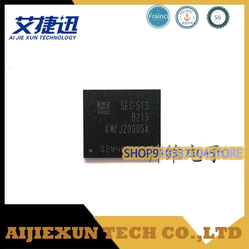 2pcs/lot KMFJ20005A-B213 MV44 BGA221 4+512 4G memory IC chips new and origianl