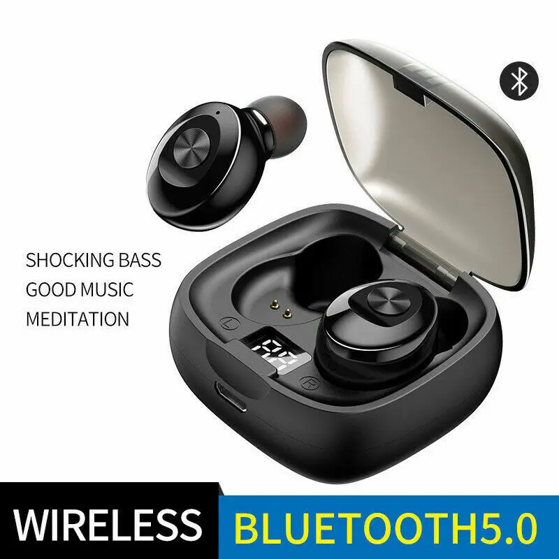 XG8 TWS Bluetooth Earphones True Wireless Headphones 5.0 TWS in-Ear Earbuds Mini Headset Stereo Sound Sport Earpiece