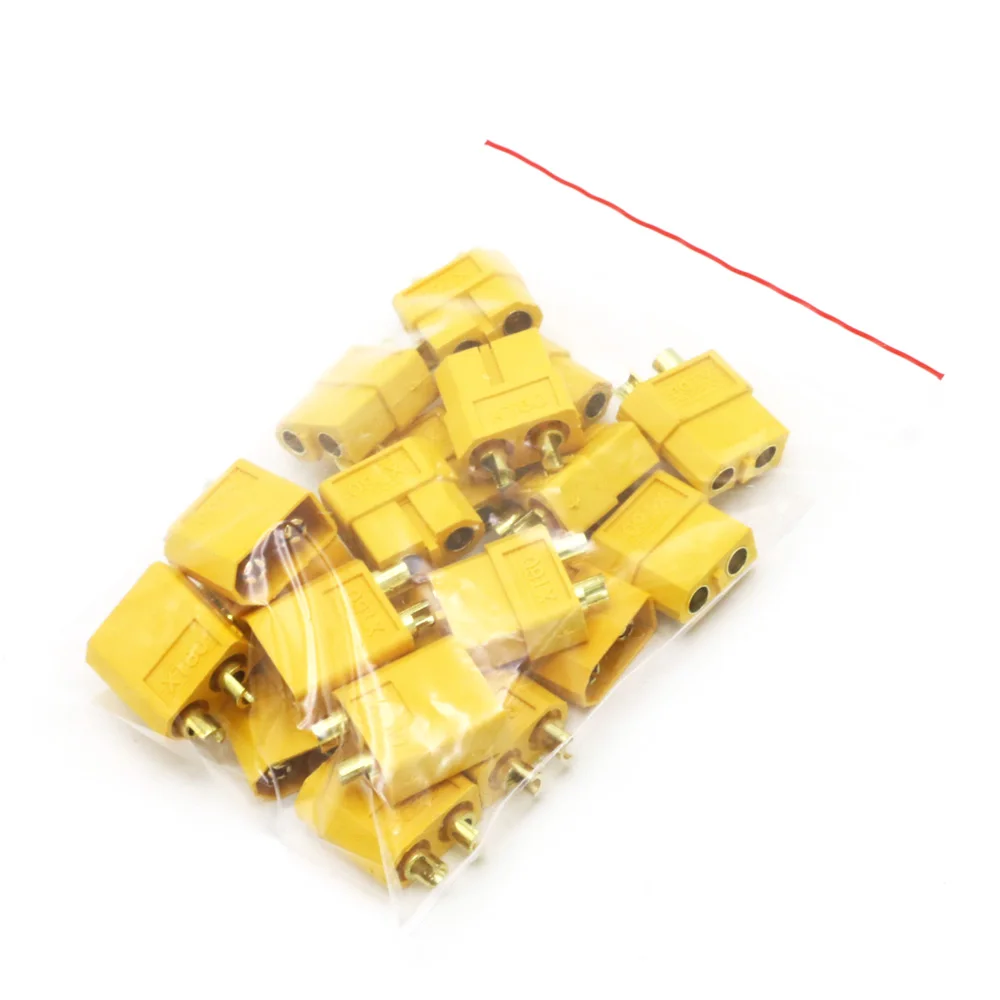 Hot 100 pair High Quality XT60 XT-60 XT30 XT90 T Plug Male Female Bullet Connectors Plugs For RC Lipo Battery Wholesale Dropship