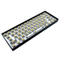 60% 61 GK61X Kit | Hotswap Bluetooth Wireless RGB GK61XS PCB | Replaceable Space Plastic Case Steel Plate Mechanical Keyboard