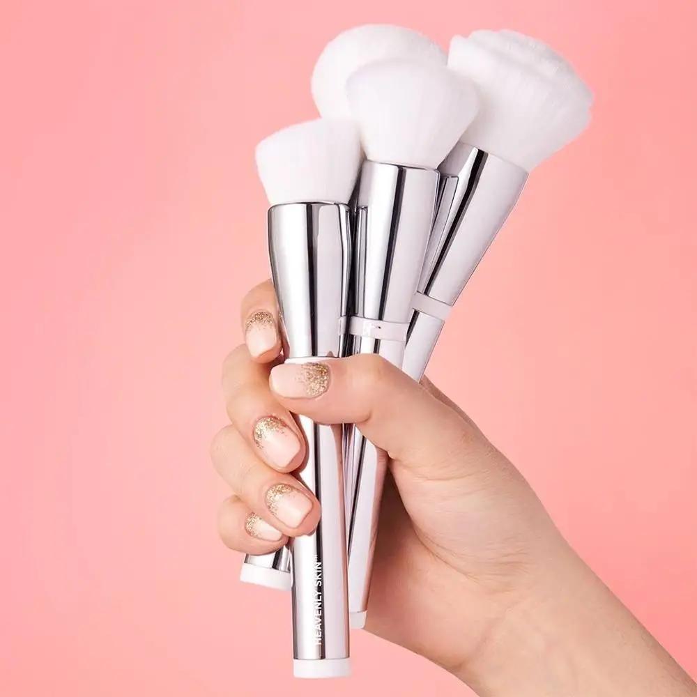 4 pcs Heavenly makeup Brush set for foundation brush blush brush powder brush blending brush