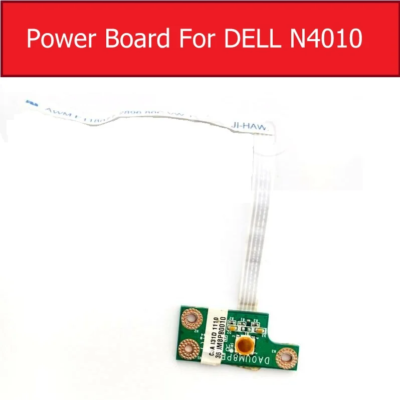 

Genuine On/Off Power Board For DELL Inspiron 14R N4010 Power button Jack Board Replacement 0FXH2J DA0UM8PB2C0