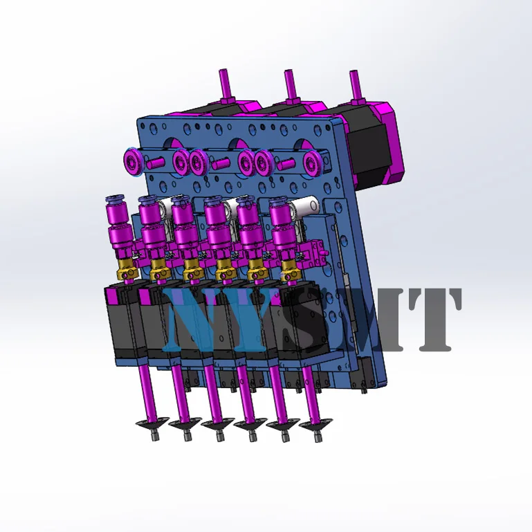 Imagem -02 - Hollow Shaft Stepper para Smd Machine Smt Faça Você Mesmo Head com Place Heads Nema8