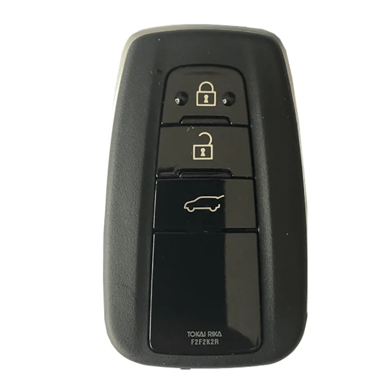 CN007123 Aftermarket 3 Button Smart Key For Toyota Land Cruiser With 128-Bit AES Chip 433mhz 0010 board  F433 FCCID:F2F2K2R