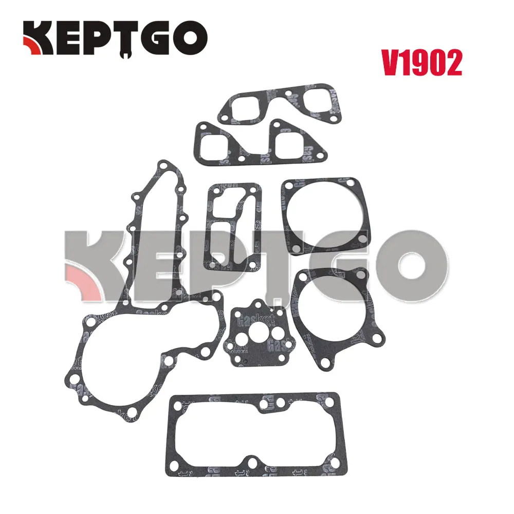 New For Kubota v1902 Full Gasket Set