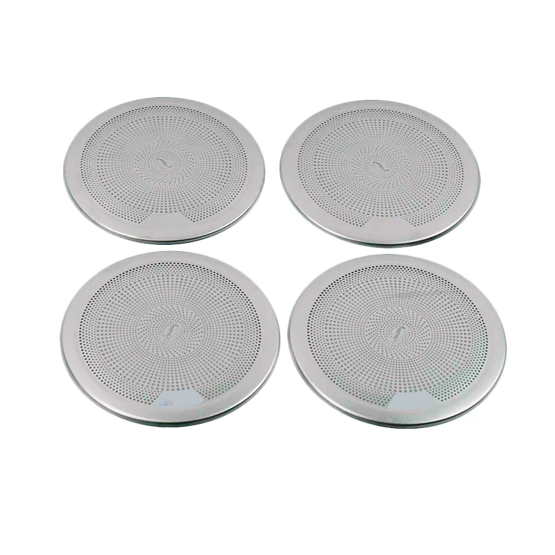 For BMW 3 Series F30 2013-2018 Stainless Car Door Panel Loudspeaker Pad Speaker Cover Trim Frame Sticker Moulding Accessories