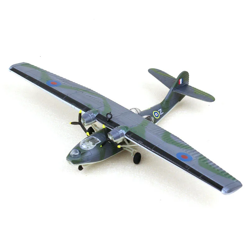 1/144 novo especial de metal fundido Pby-5 simulação hidroavião modelo móveis exibição coleção brinquedos para crianças